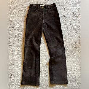 suede pant vintage Rem Garson